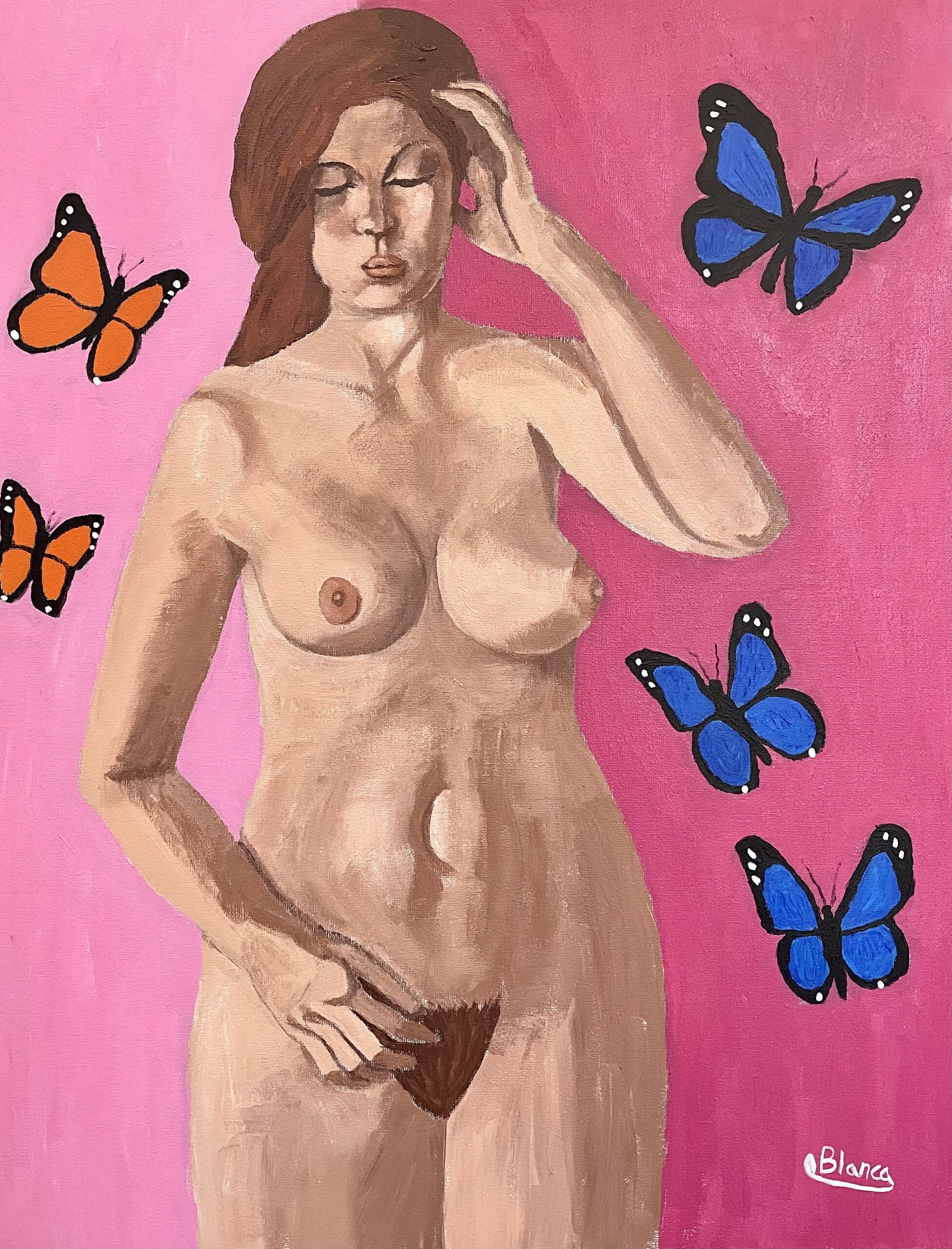 Portada artista_Mujer y mariposas